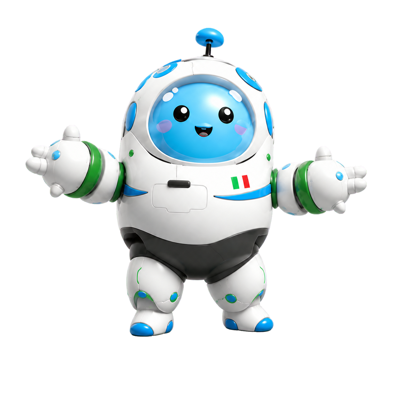 Urban Hygienist mascot welcoming you to a healthier-home journey